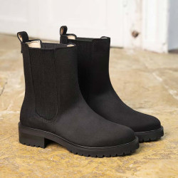 minuit sur terre bottines mystique noir