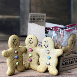 vegan gingerbread man Lottie Shaw