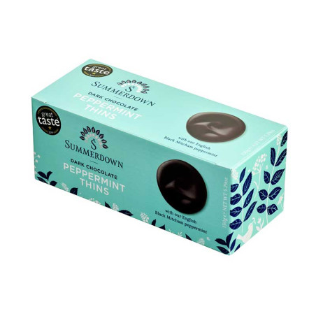 disques de chocolat menthe poivree Summerdown