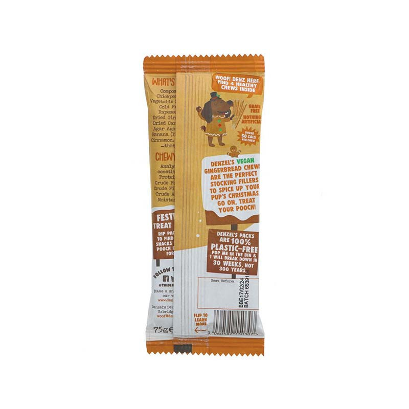 Friandises a macher pour chien pain d'epices vegan Denzel