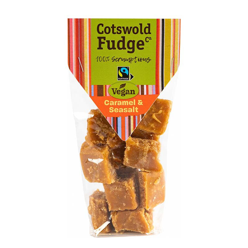 fudge vegan caramel seasalt cotswold fudge co
