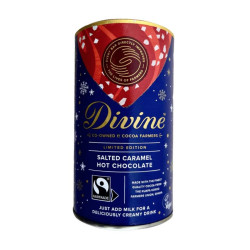 Divine hot chocolate salted caramel