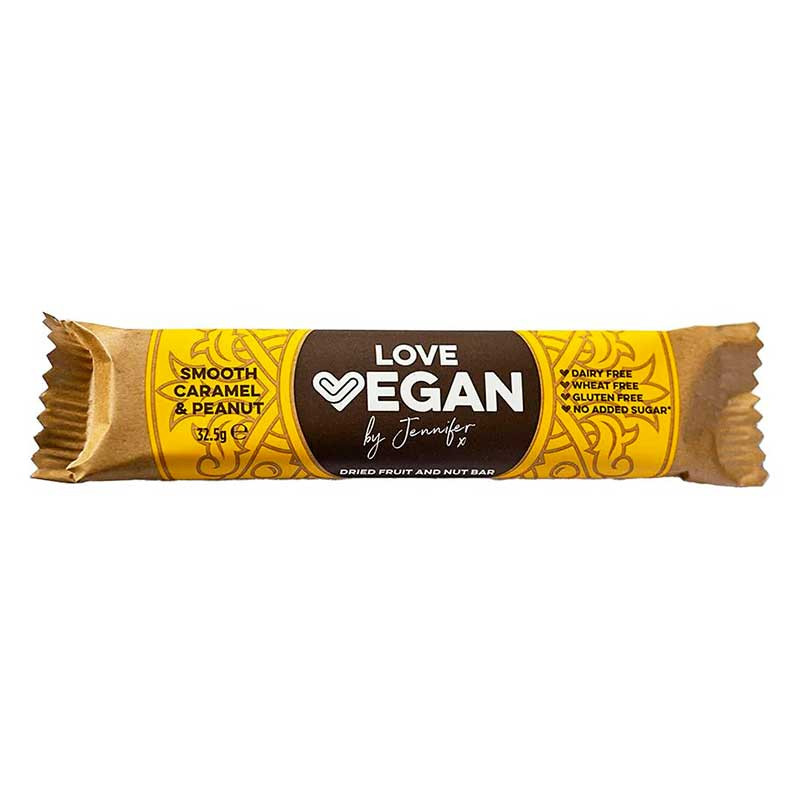 Smooth caramel peanut bar Love Vegan
