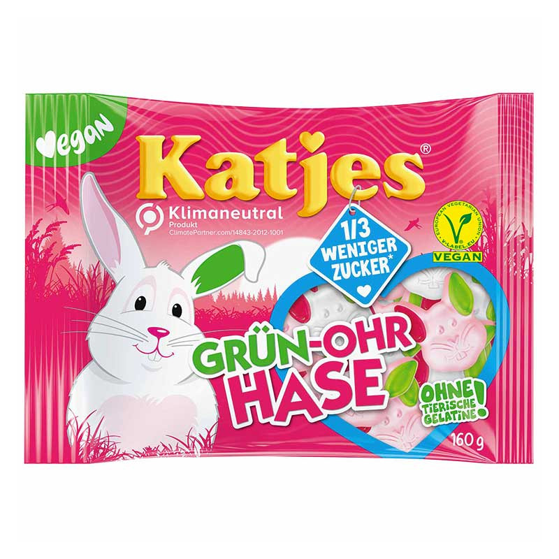 bonbon Katjes Grun Ohr Hase
