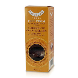 vegan orange chocolate tiffin lazy day