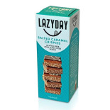vegan salted caramel crispies lazy-day