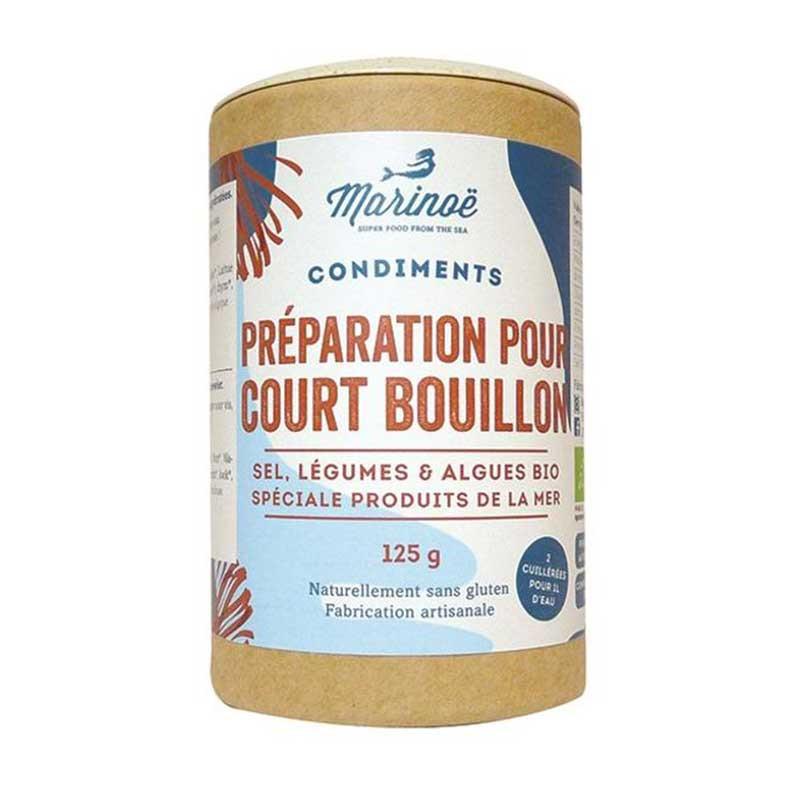 court bouillon aux algues bio Marinoe