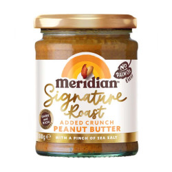 signature roast crunchy peanut butter meridian