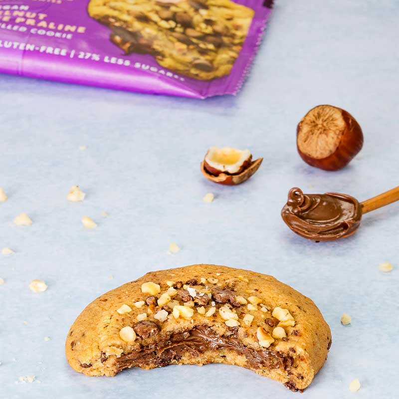 vegan hazlnut chocolate praline cookie Rhythm 108