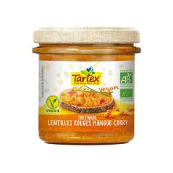 tartinade lentilles mangue curry Tartex
