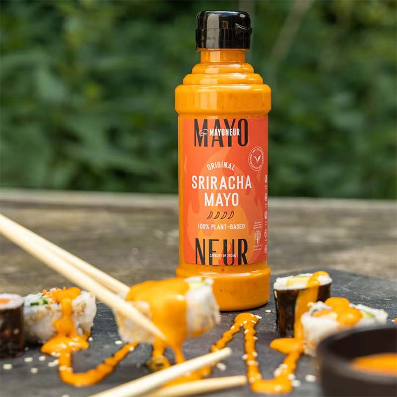 mayonnaise vegan sriracha mayoneur