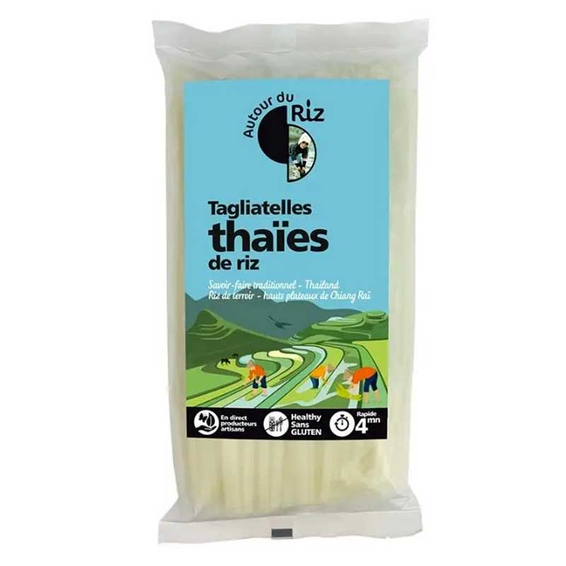 Tagliatelles de riz - Autour du riz - 400g