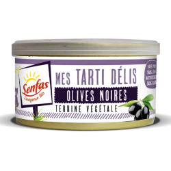Terrine olives noires Senfas