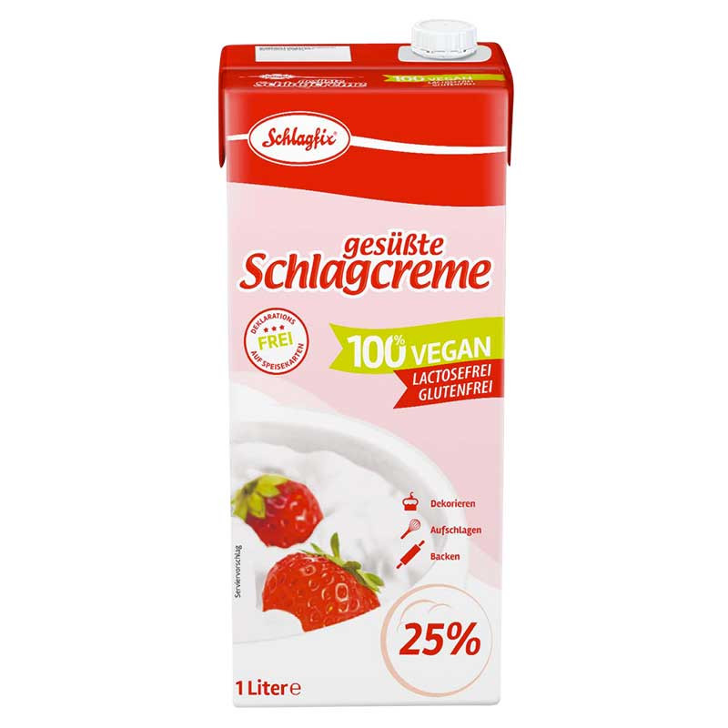 schlagcreme sucrée 25 Schlagfix