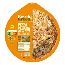 Pizza vegan chicken style Revolugreen