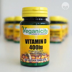 veganicity vitamin D 400 iu