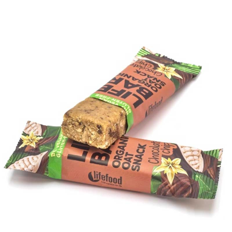Lifefood Lifebar oat snack pepites de chocolat