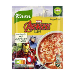 soupe deshydratee Knorr Avengers