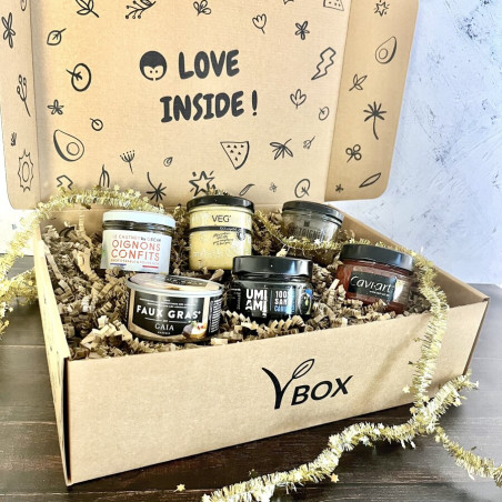 vegan box noël salé