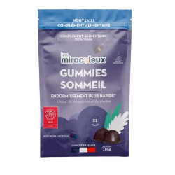 Les Miraculeux sommeil gummies mure myrtille