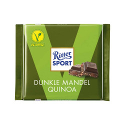 ritter sport vegan chocolat noir amande quinoa