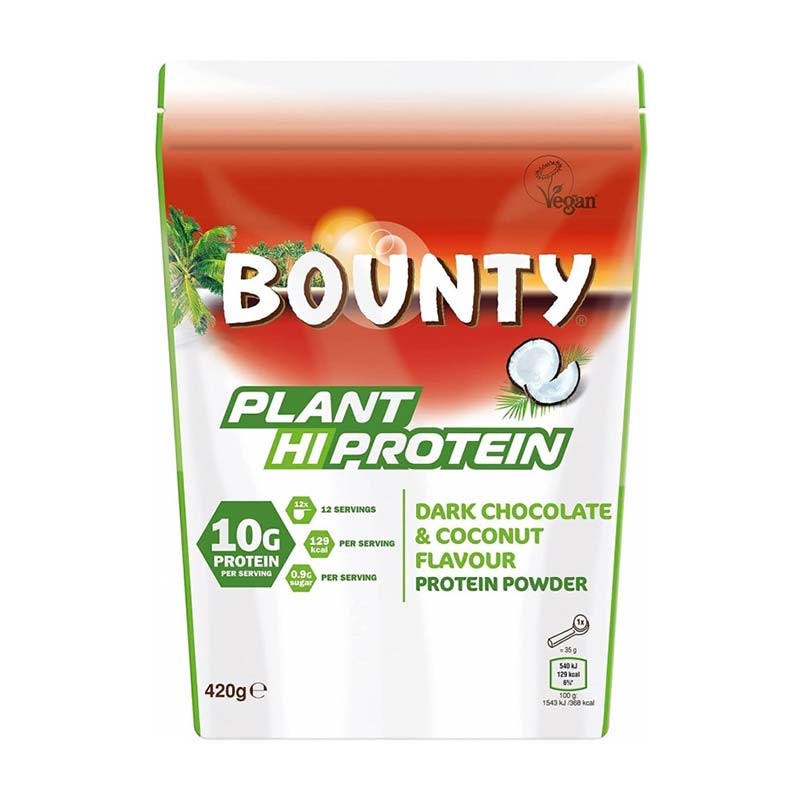 poudre dark hi protein bounty vegan