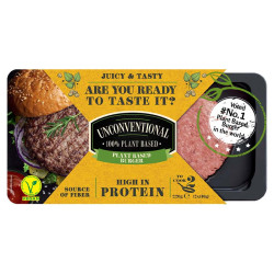 unconventional burger vegan x2