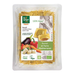 Ravioli mediterraneens epeautre La Spiga Bio