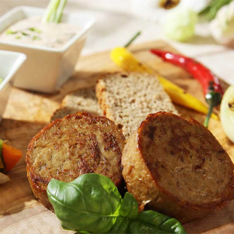 pave de boeuf vegan wheaty