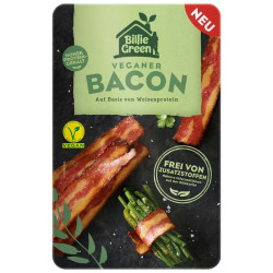 tranches de bacon vegan billie green