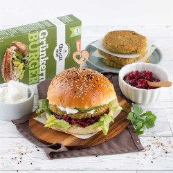 melange Bauckhof pour burger vert