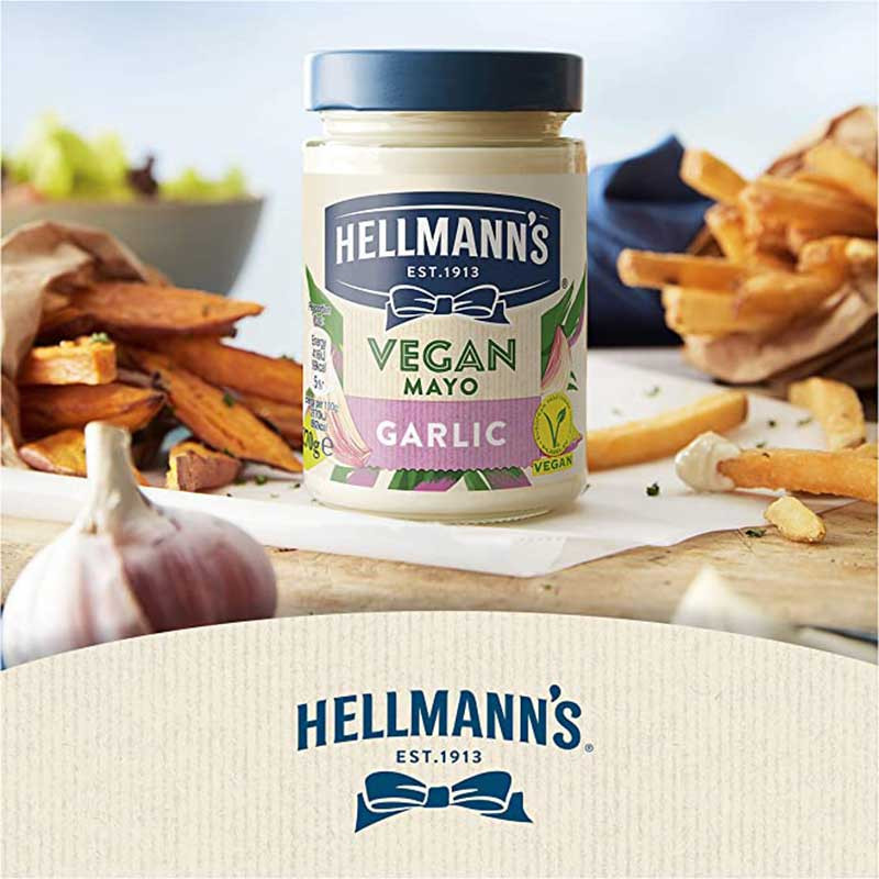 vegan mayo garlic Hellmanns