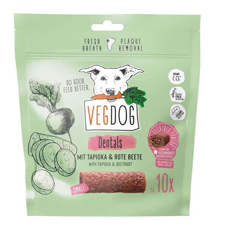 stick dentaire chien tapioca betterave Vegdog