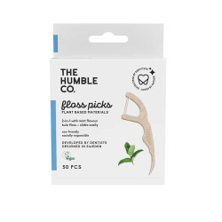 The Humble Co floss picks mint - double threat