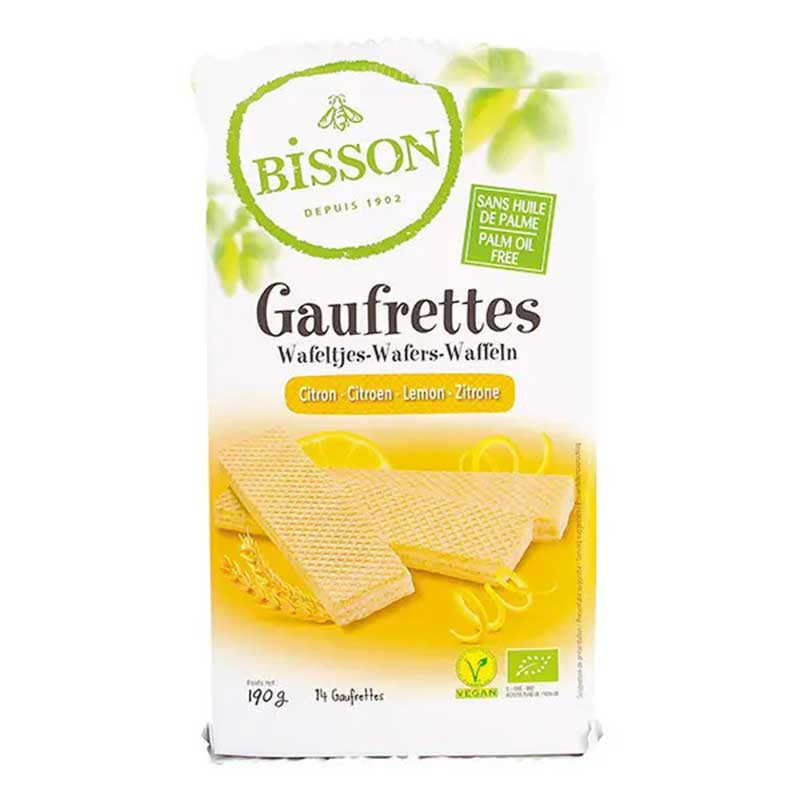 Gaufrettes au citron Bisson