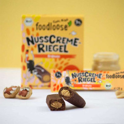 Nusscreme riegel cacahuete Foodloose