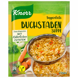 soupe deshydratee Knorr - Amour des lettres