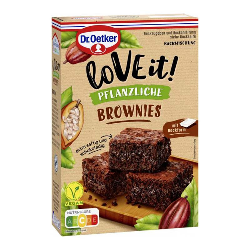 mix vegan brownies dr oetker