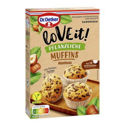 mix dr oetker muffins vegan noisette