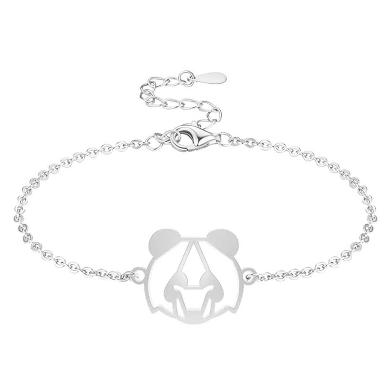 fauna animal totem panda bracelet