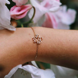 fauna animal totem tortue bracelet or