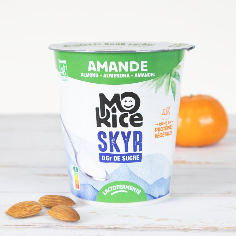 Skyr vegan amande Mo Rice