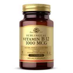 vitamine b12 solgar 1000mcg 100 comprimes