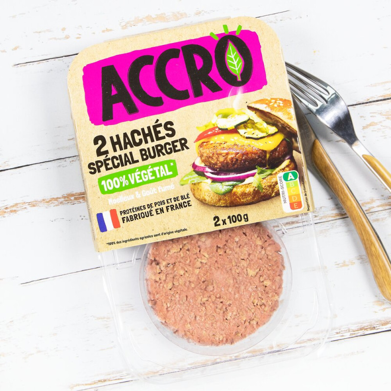 hache vegetal burger accro