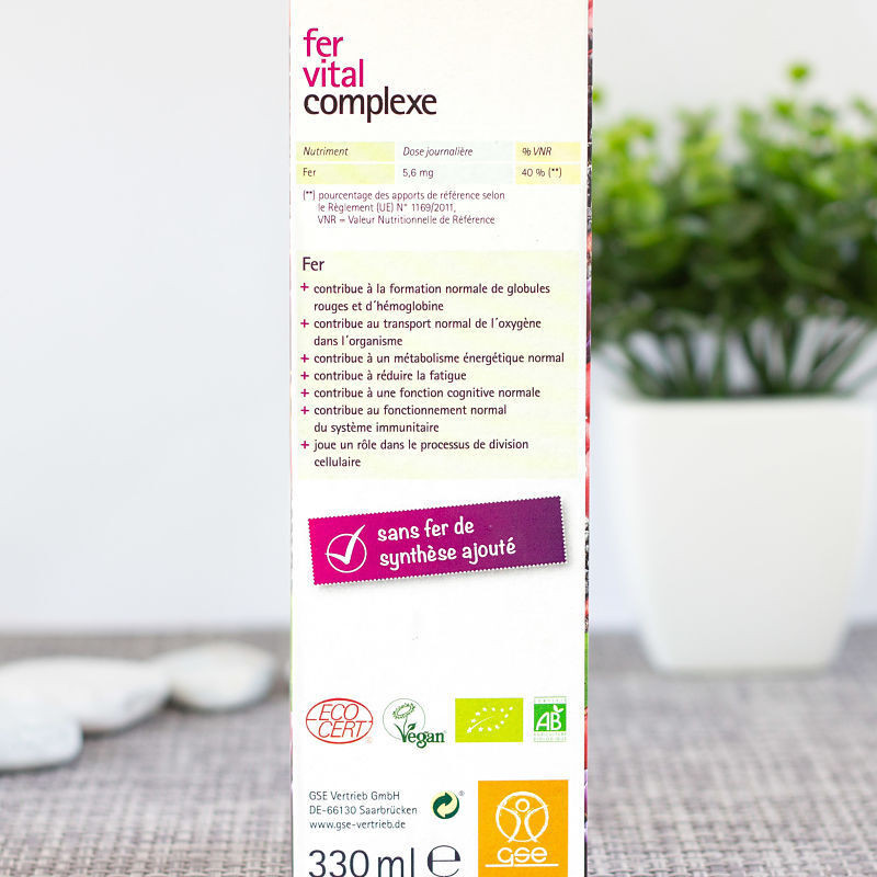 gse fer vital complexe	