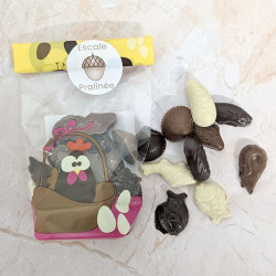fritures paques vegan escale pralinee 100g