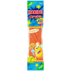 Haribo spaghetti fizz limo orange vegan