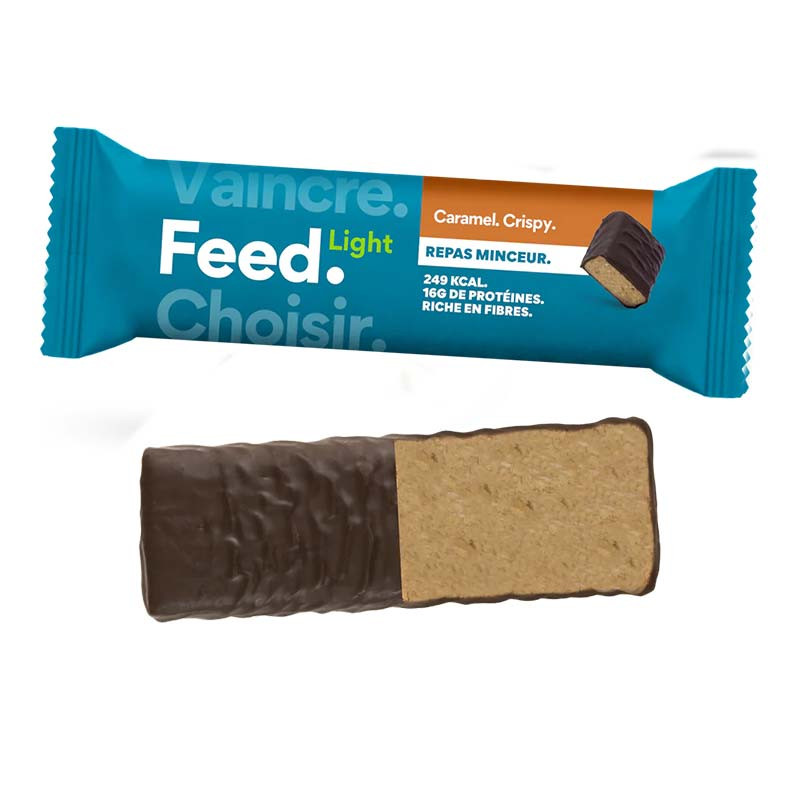 barre repas feed light caramel crispy