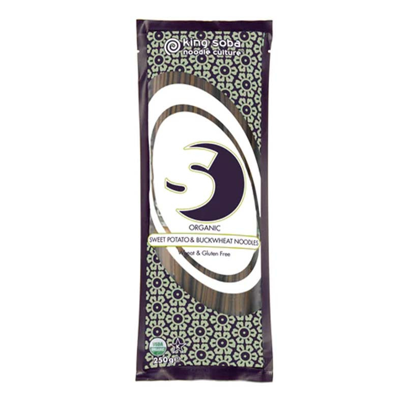 nouilles de sarrasin et patate douce bio king soba