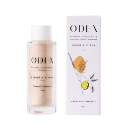 poudre exfoliante oden cosmetique